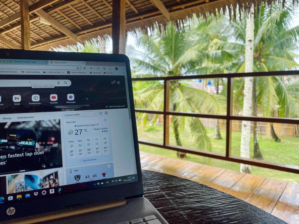 Siargao Sunflower Suites เจเนอรัลลูนา ภายนอก รูปภาพ